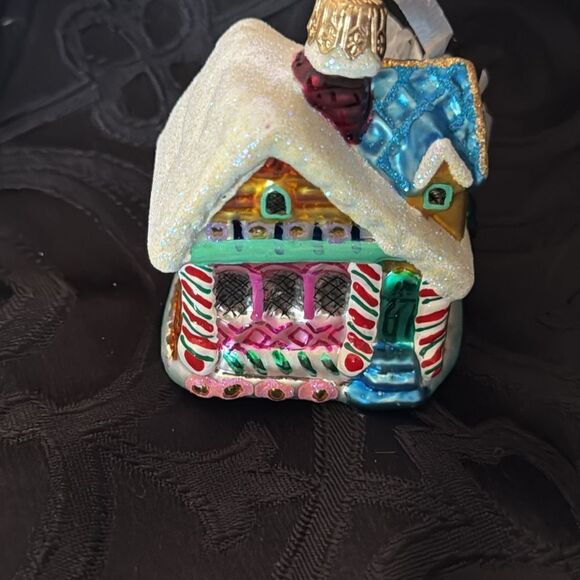 Christopher Radko Petite Gingerbread Chapel 3" 1999 Christmas Ornament! - Picture 3 of 10
